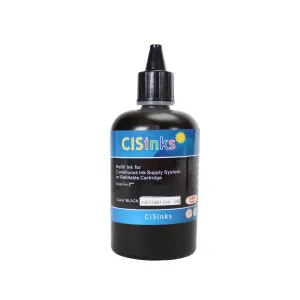 100ml Sublimation Ink Refill Bottle (Black)  for EcoTank, Supertank, Artisan Inkjet Printers