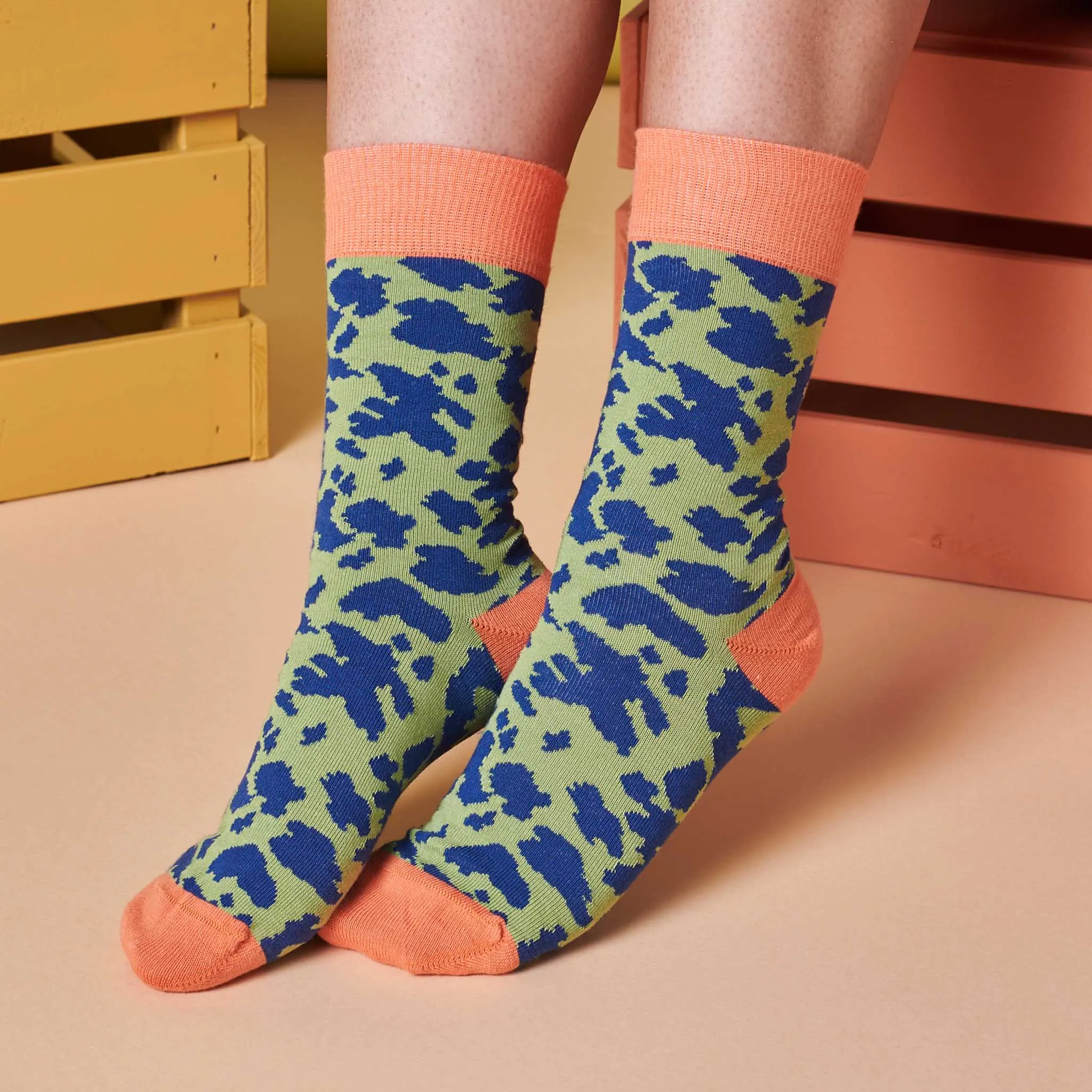 3 pk PATTERN Cotton Ankle Socks for Women