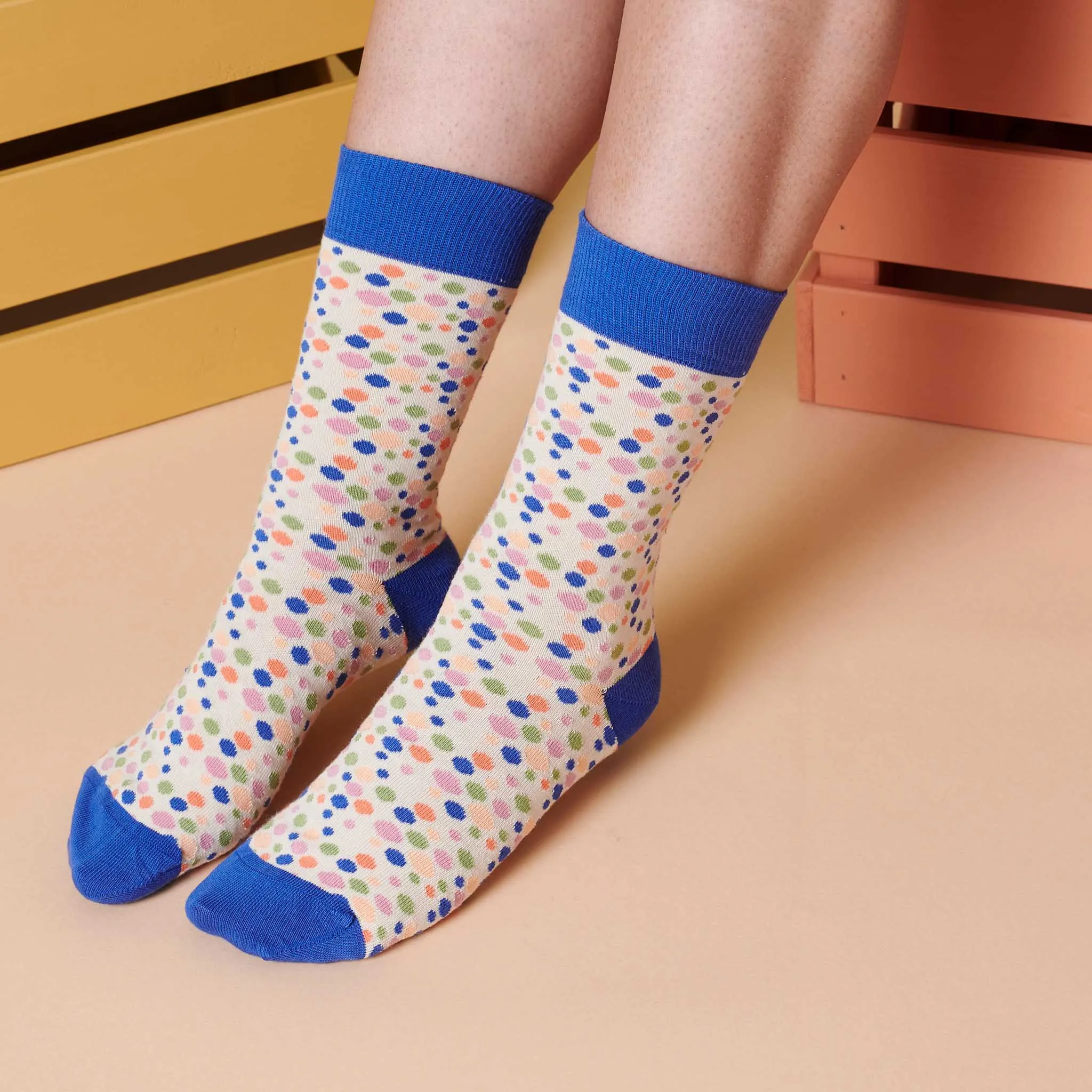 3 pk PATTERN Cotton Ankle Socks for Women