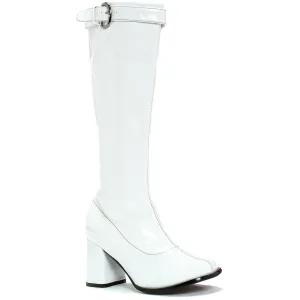 300-HIPPIE 3" Knee High Boots W/Zipper.