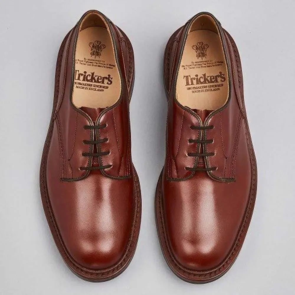 40% OFF TRICKER'S Woodstock Shoes - Mens Dainite - Marron Antique - Size: UK 9.5