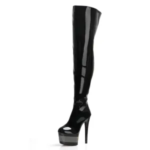 A57 Divine Selection Led Leather Boots