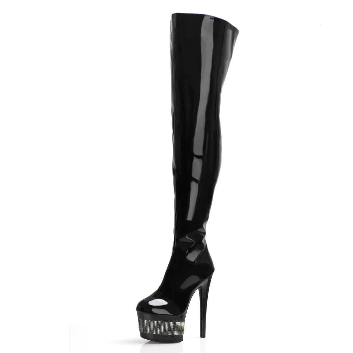 A57 Divine Selection Led Leather Boots