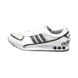 Adidas La Trainer Ii Low-Top Sneakers Leather White Colour For Men