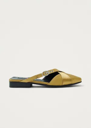 Adria Silky Gold Mules