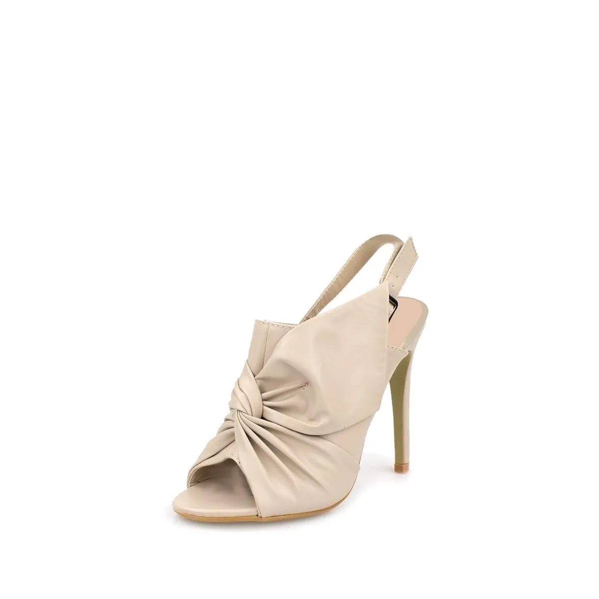 Aislin Knot Tie Sling Back Stiletto Mule
