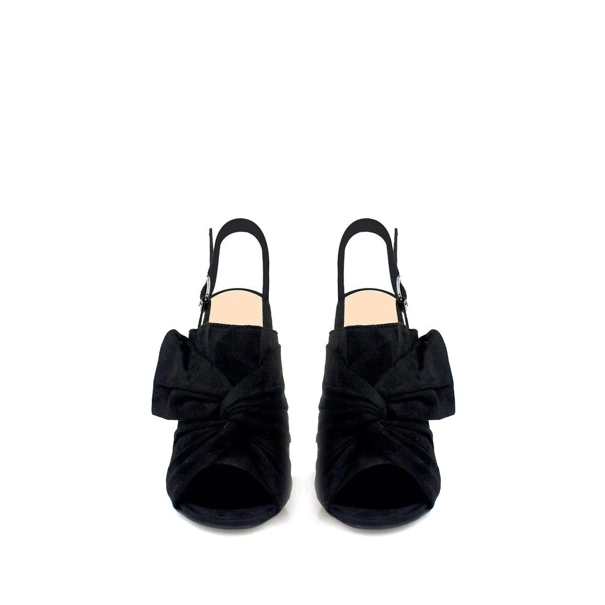 Aislin Knot Tie Sling Back Stiletto Mule
