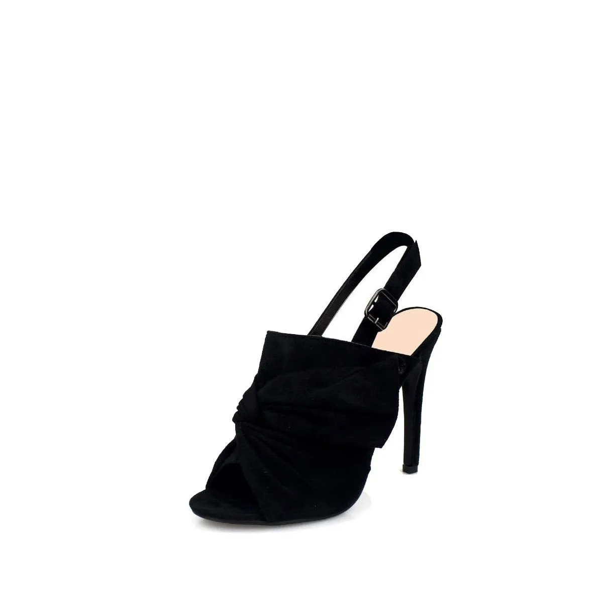 Aislin Knot Tie Sling Back Stiletto Mule