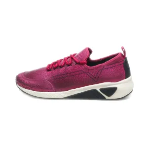 Aldo Low-Top Sneakers Leather Red Colour For Women
