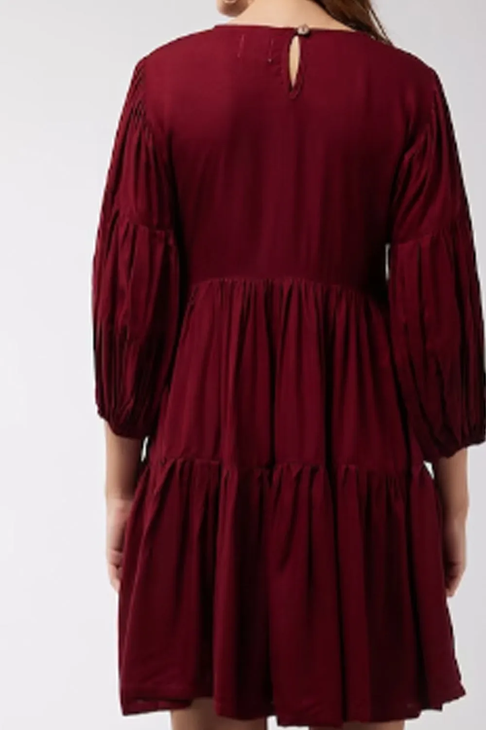 Ambrosia Maroon Dress