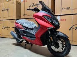 Amigo Storm 300 Scooter, 99% ASSEMBLED, Executive Style, Electric Start, ABS Brakes, Fuel Injected, CA Legal
