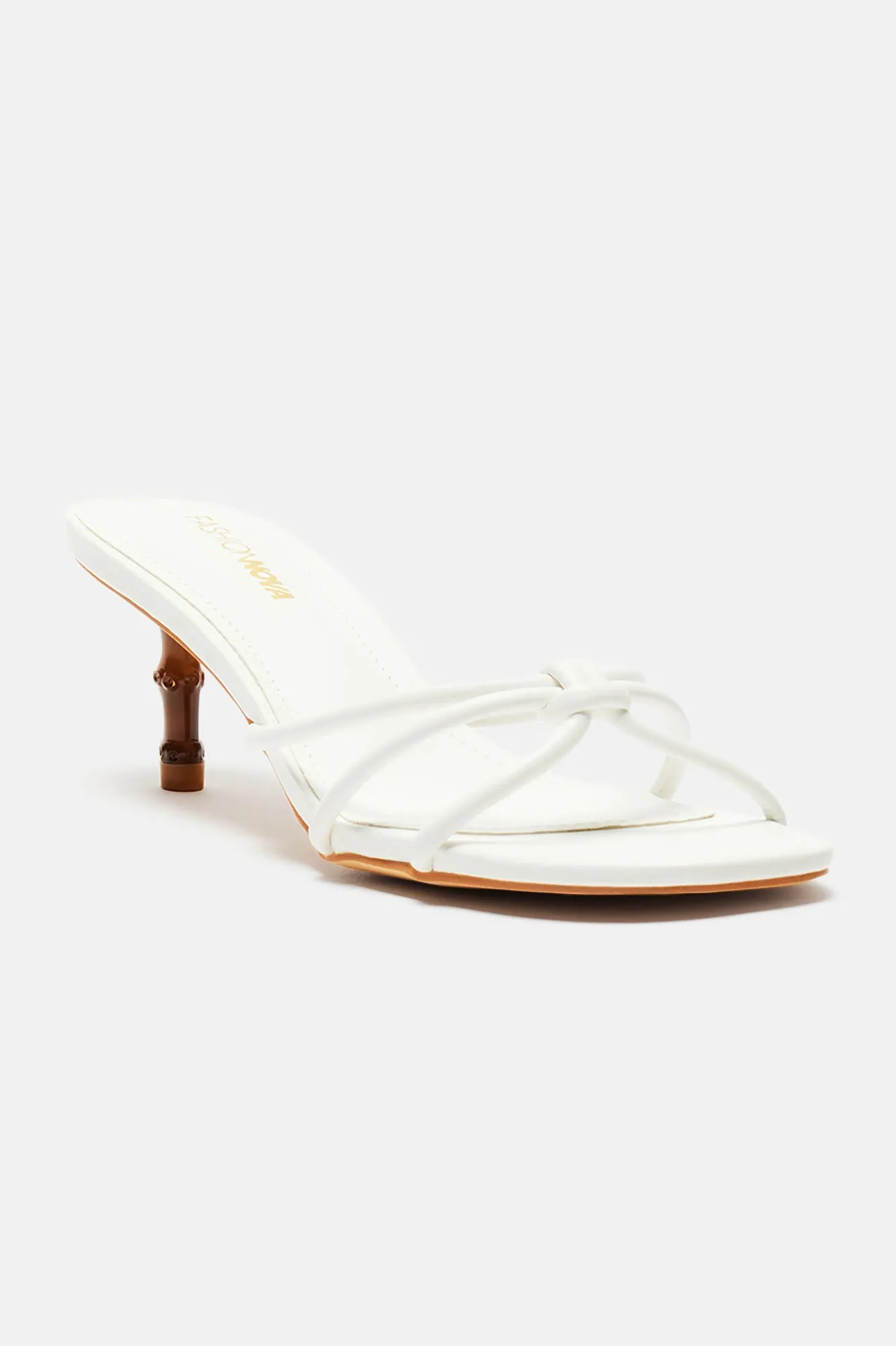 Amozae-All The Way Kitten Heels - White