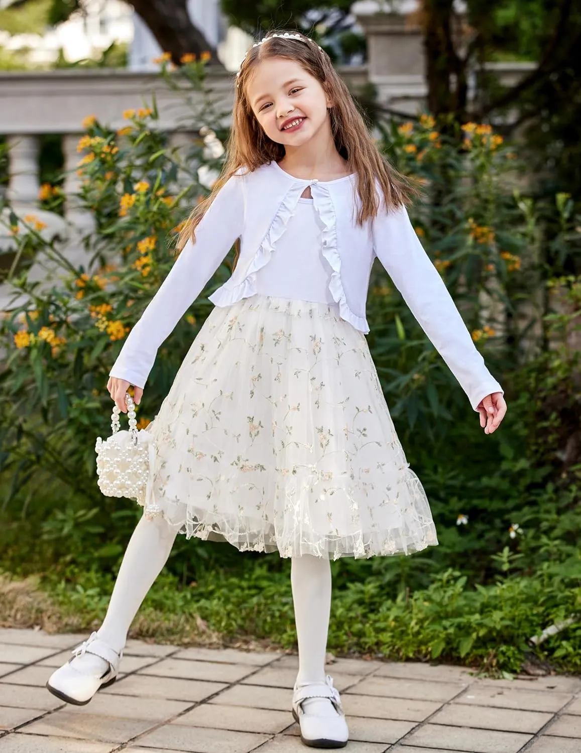 Arshiner Toddler Tutu Dress Little Girl Ruffled Tulle Cami Dresses