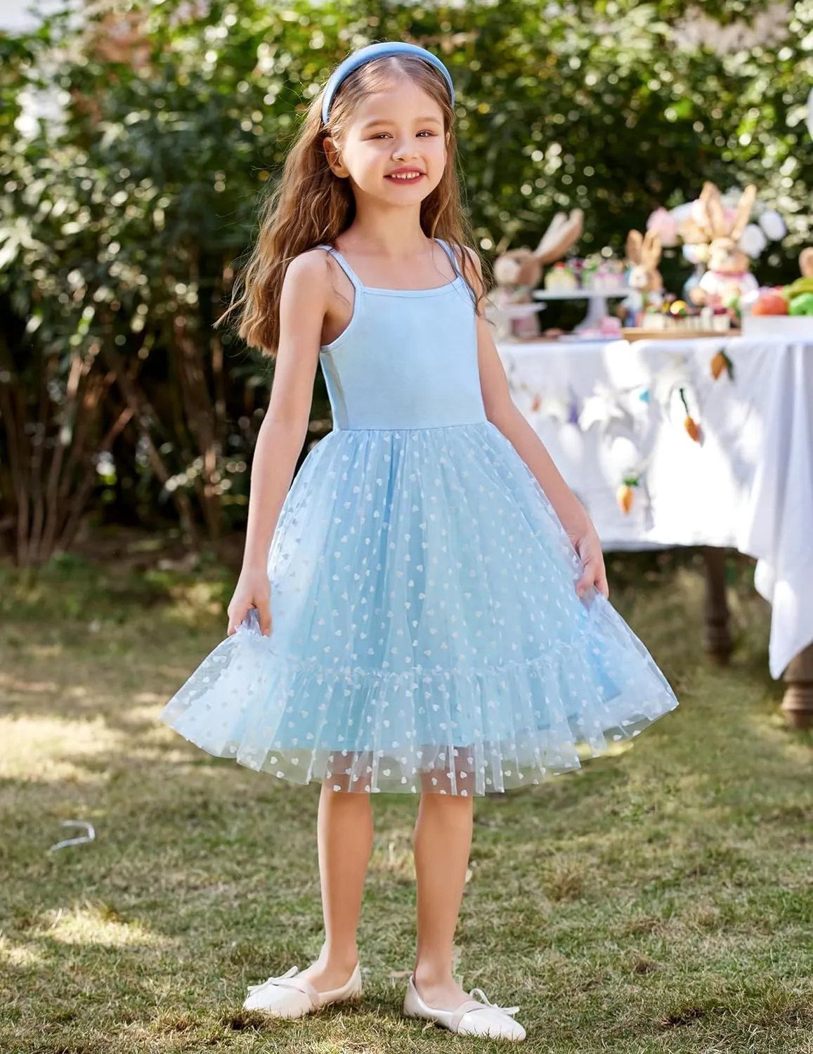 Arshiner Toddler Tutu Dress Little Girl Ruffled Tulle Cami Dresses
