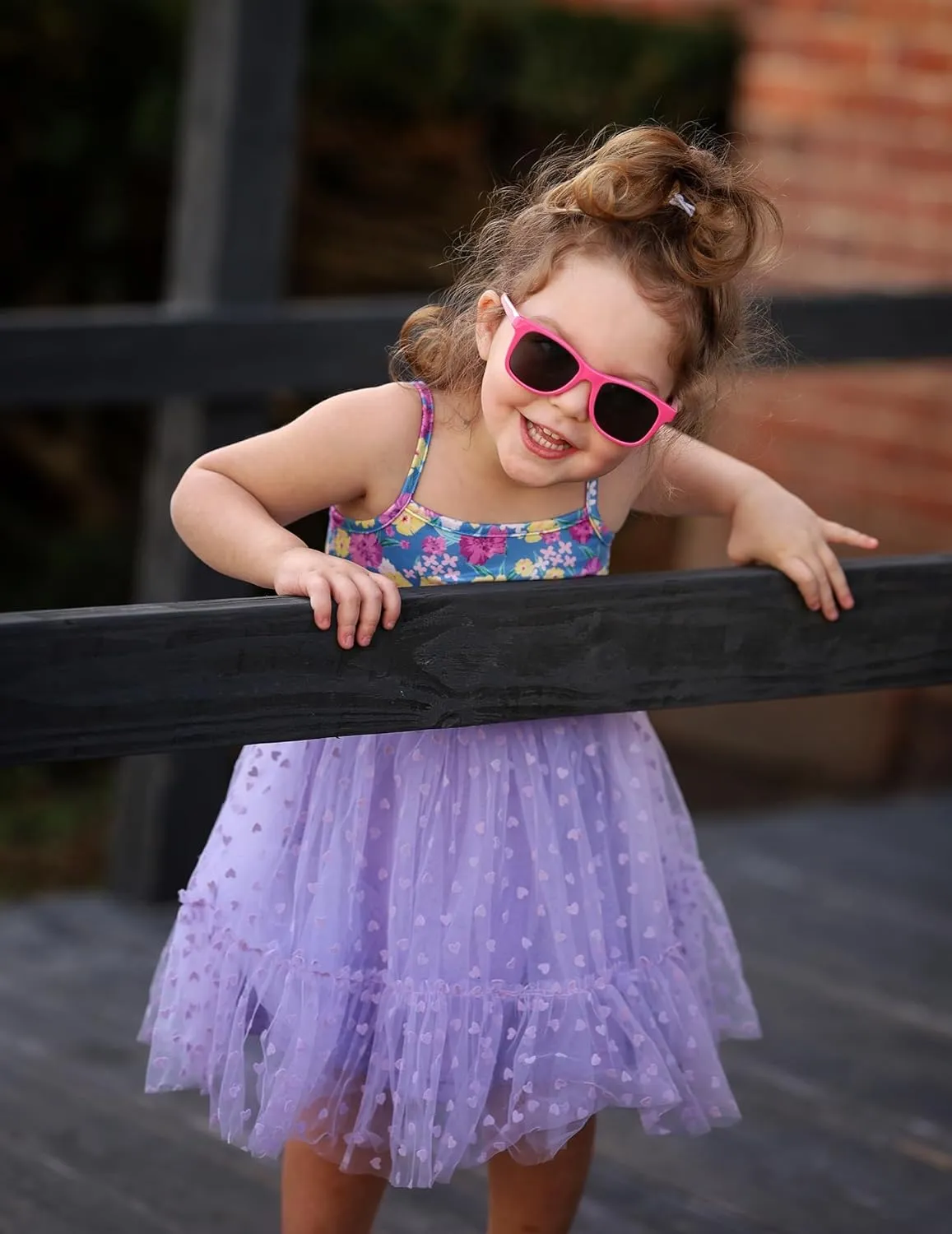 Arshiner Toddler Tutu Dress Little Girl Ruffled Tulle Cami Dresses