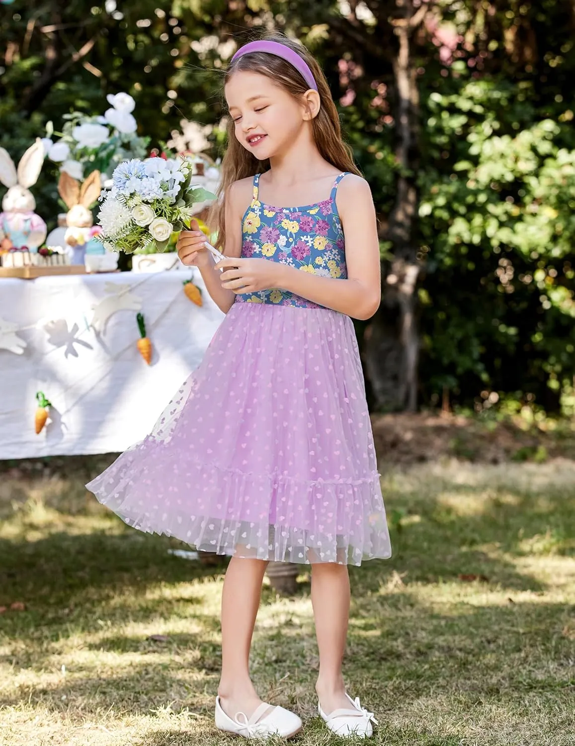 Arshiner Toddler Tutu Dress Little Girl Ruffled Tulle Cami Dresses