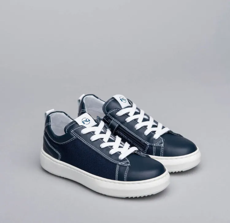 Art. E033771 Stringate Teens da Ragazzi in Pelle