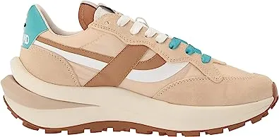 Ash Spider White Lace Up Round Toe Mesh Trainers Chunky Fashion Sneakers