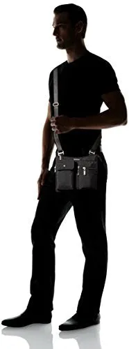 Baggallini Everything Travel Crossbody Bag, Black, One Size