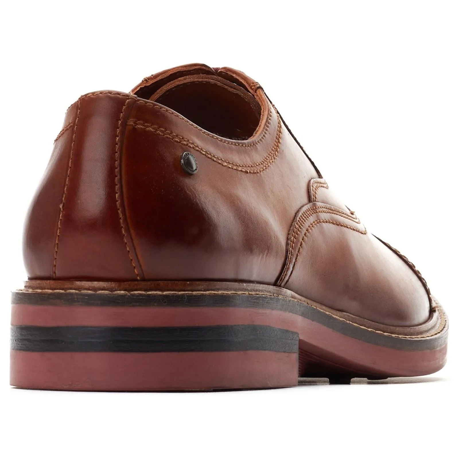 Base London Tatton Toe Cap Derby Lace Shoes