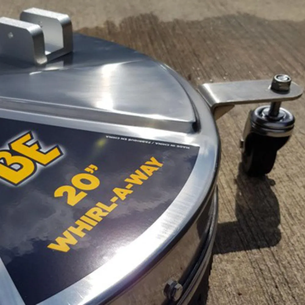BE Whirlaway Surface Cleaner | Stainless Steel | 20"