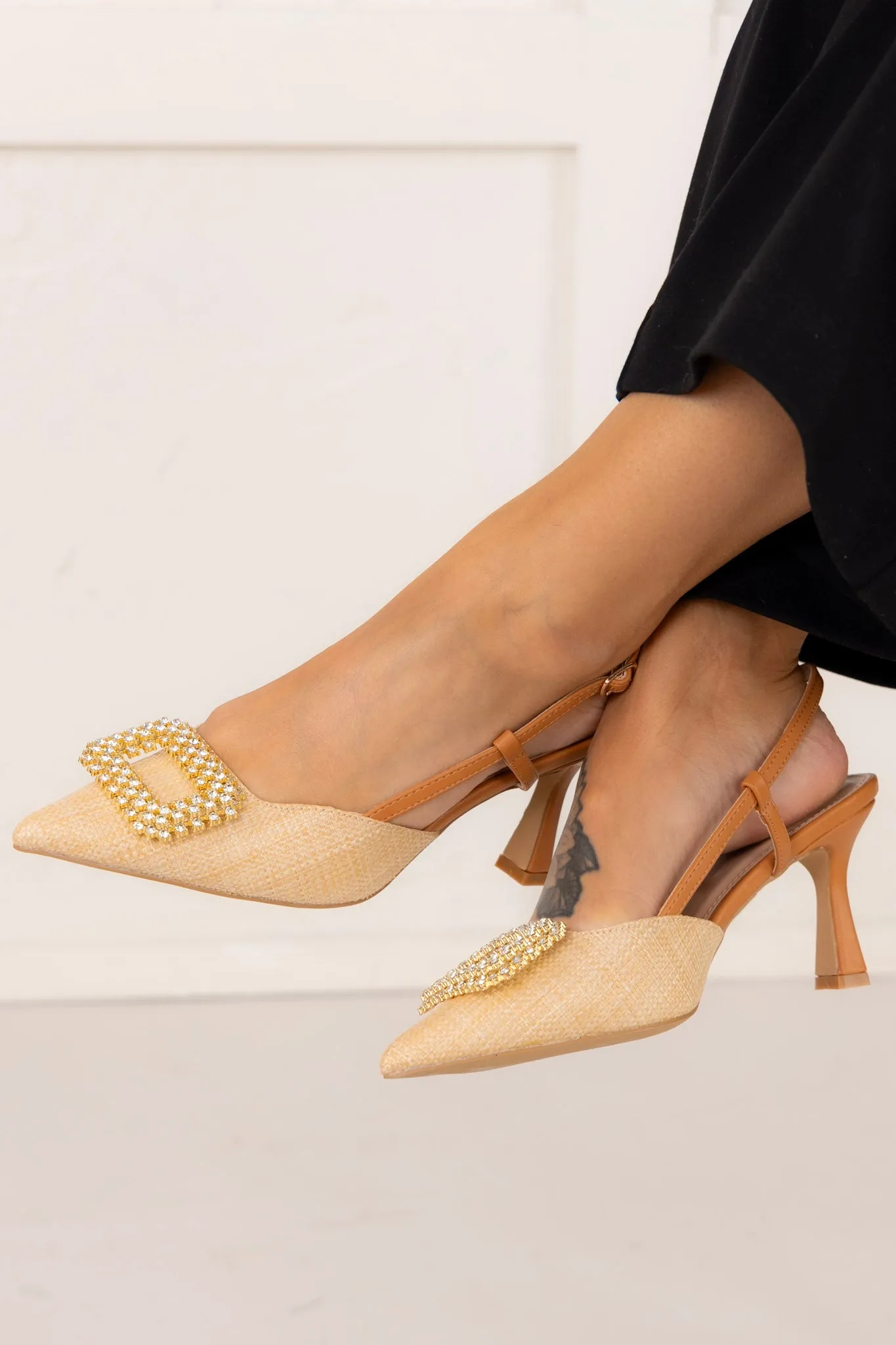 Bentley Heel - Tan - FINAL SALE