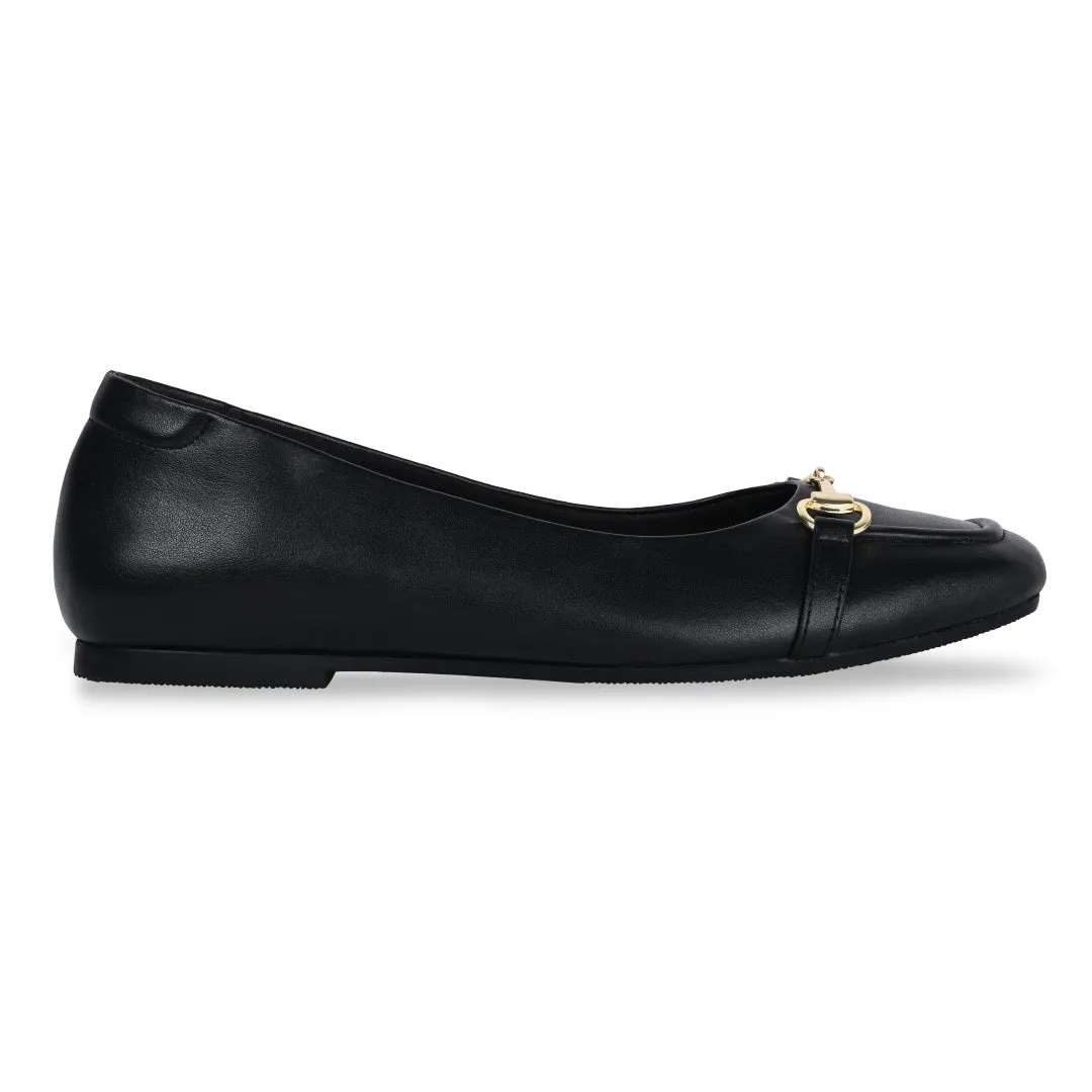 Black Buckled Ballet