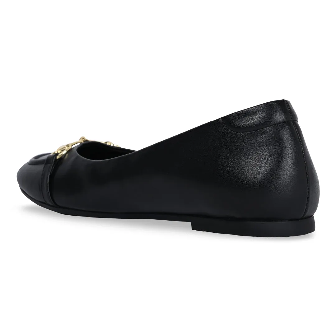 Black Buckled Ballet