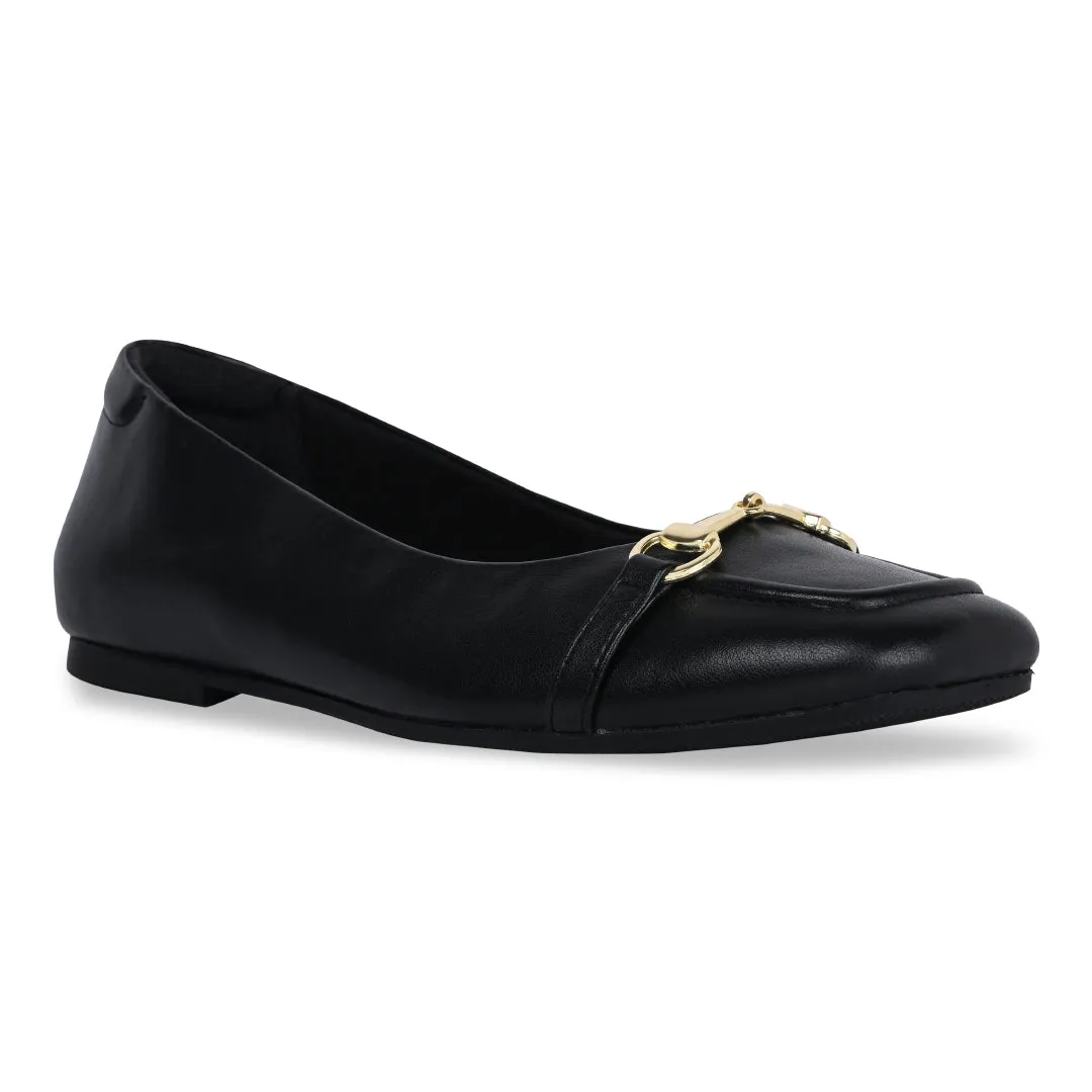 Black Buckled Ballet