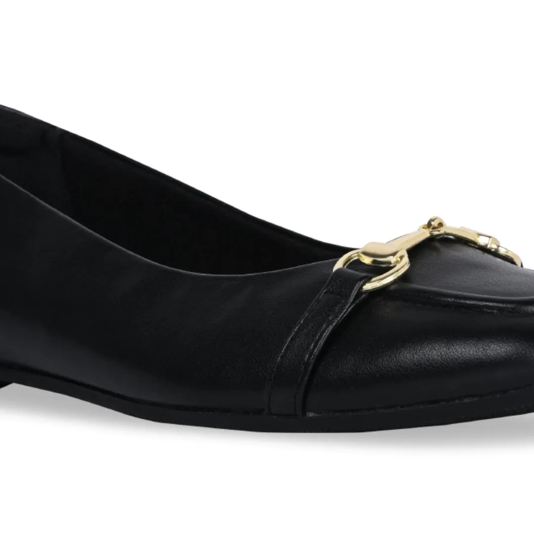Black Buckled Ballet