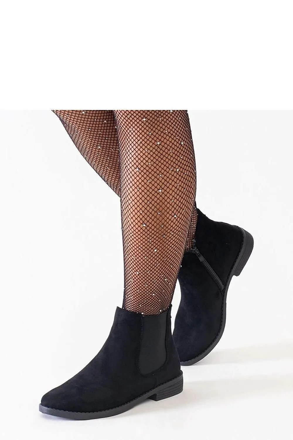 Black classic ankle boots