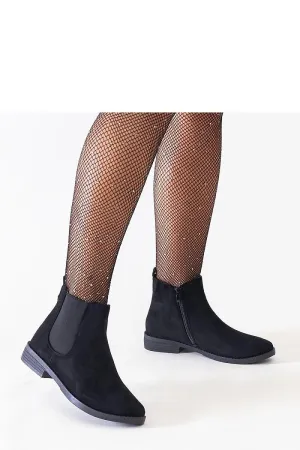 Black classic ankle boots