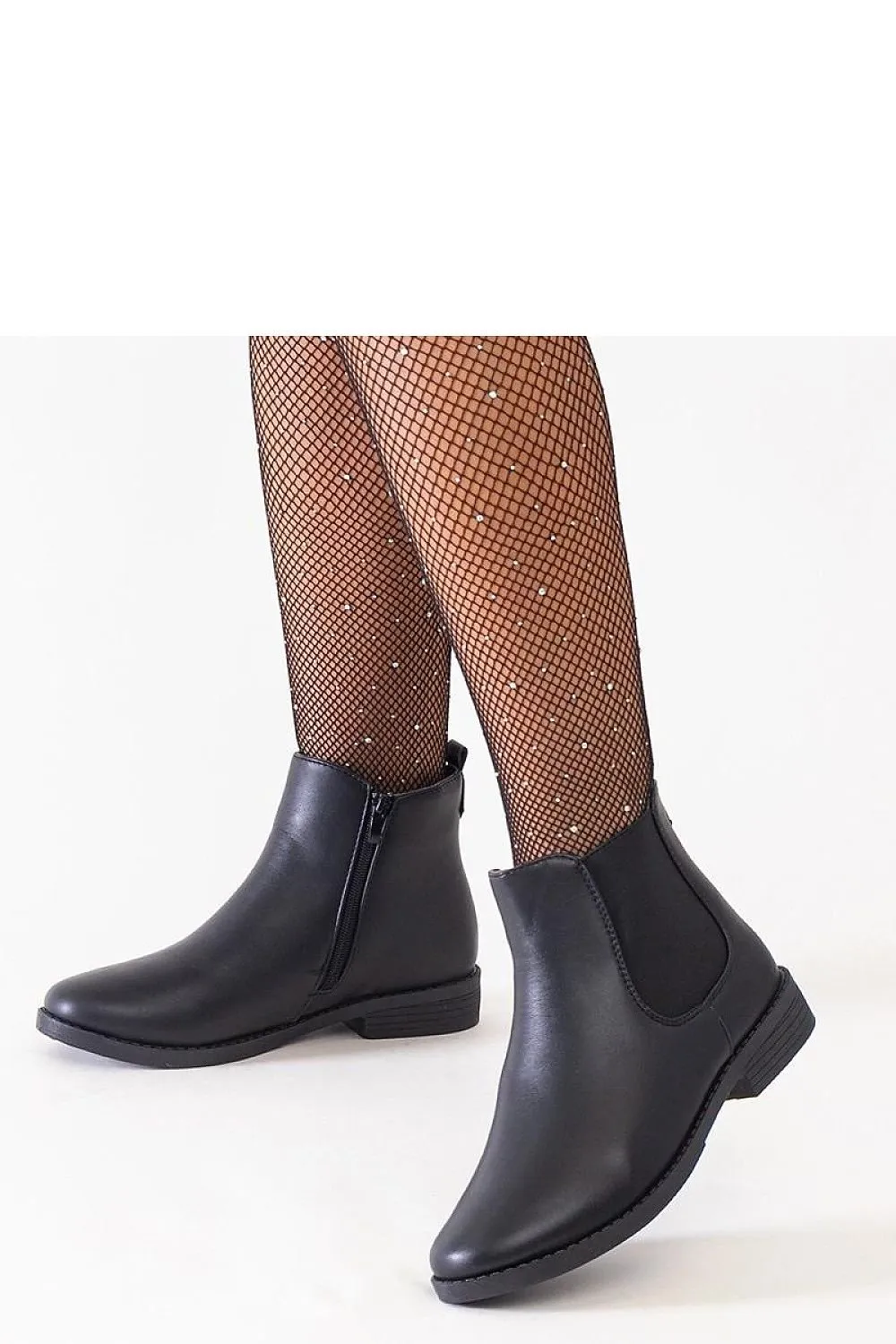 Black classic ankle boots