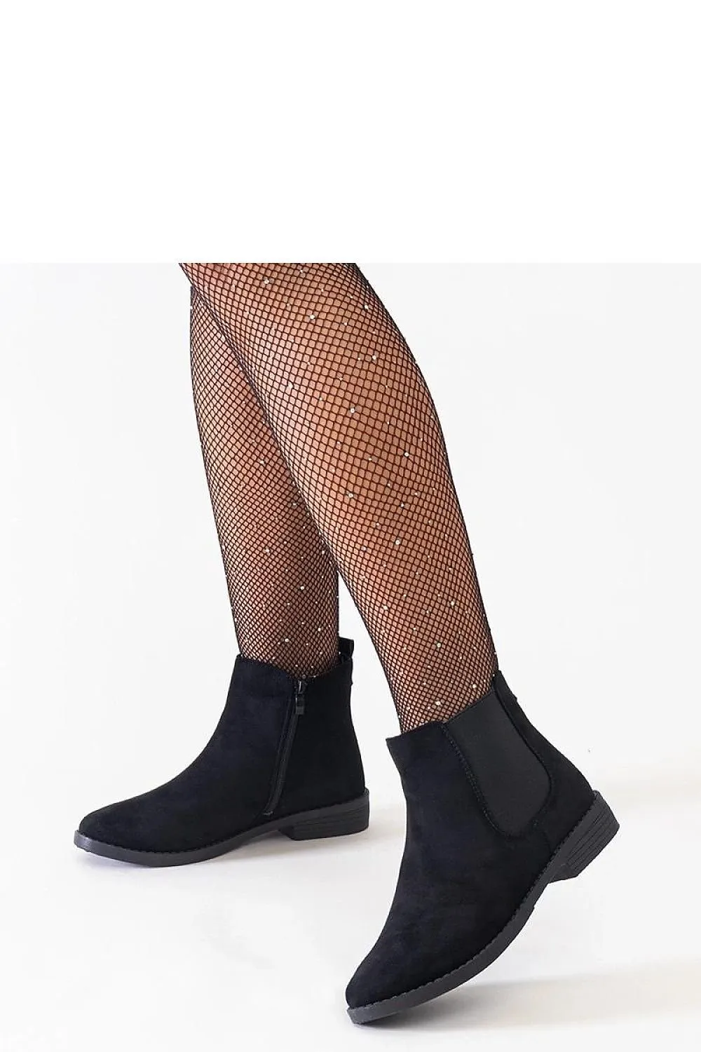 Black classic ankle boots