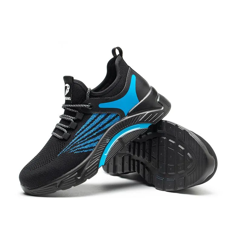 Breathable protective work footwear