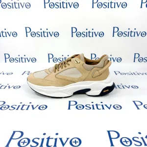 Buscemi Veloce Alce Beige Suede Sneakers