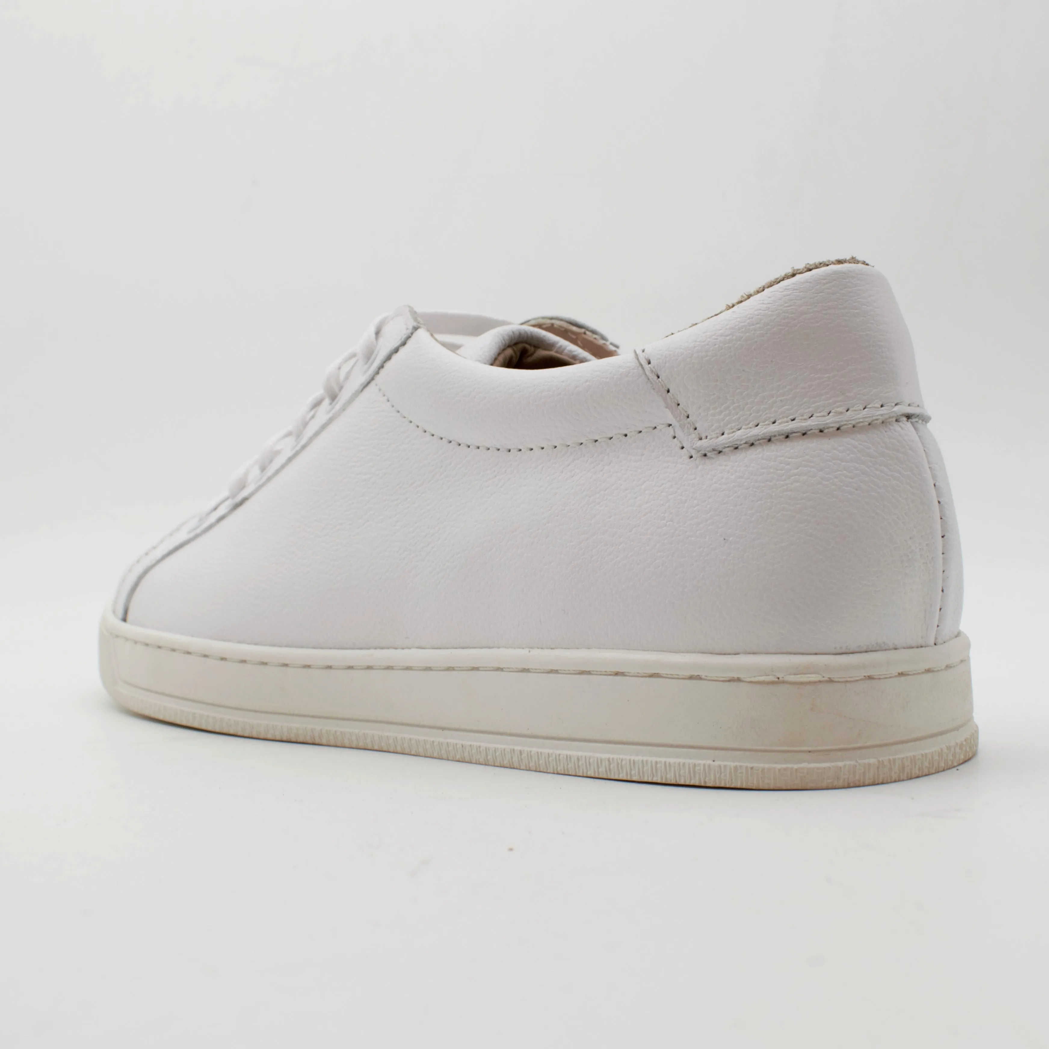 Calf Leather Low-Top Sneakers / White Sole