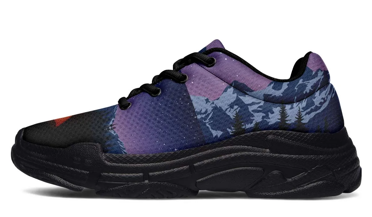Camping Glow Chunky Sneakers