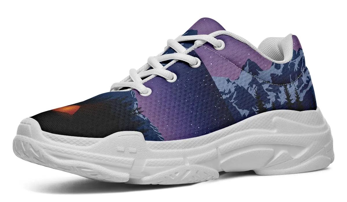 Camping Glow Chunky Sneakers