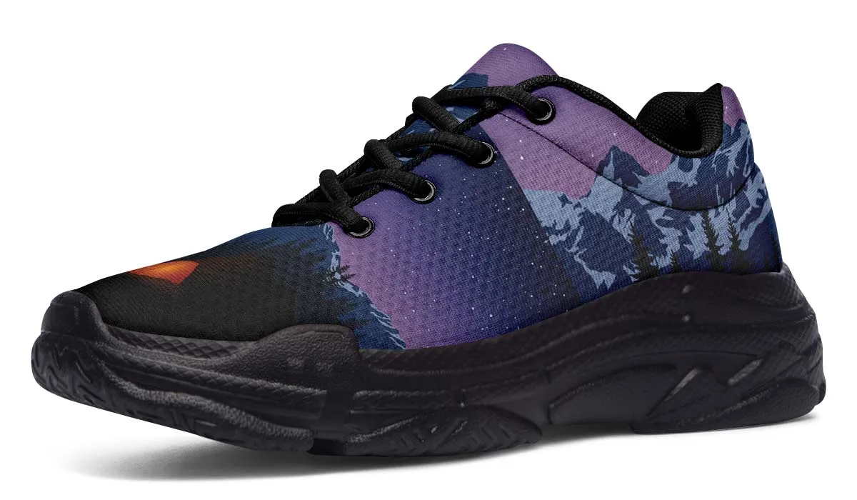 Camping Glow Chunky Sneakers