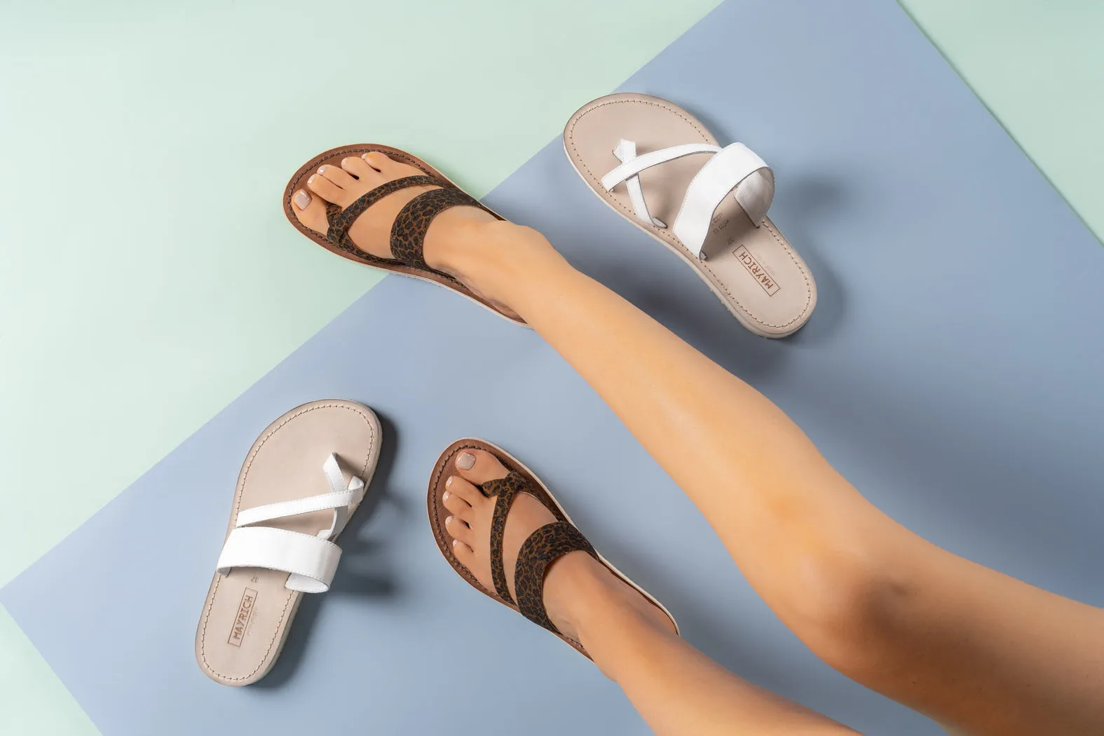 CORA Mayrich White Cross Over Slide