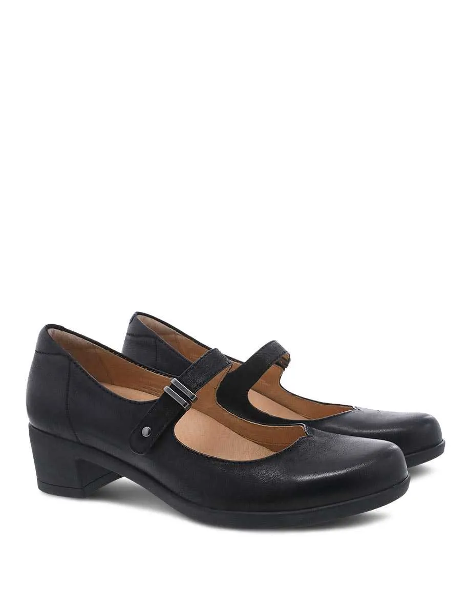 Dansko Women's Callista - Black Burnished Nubuck