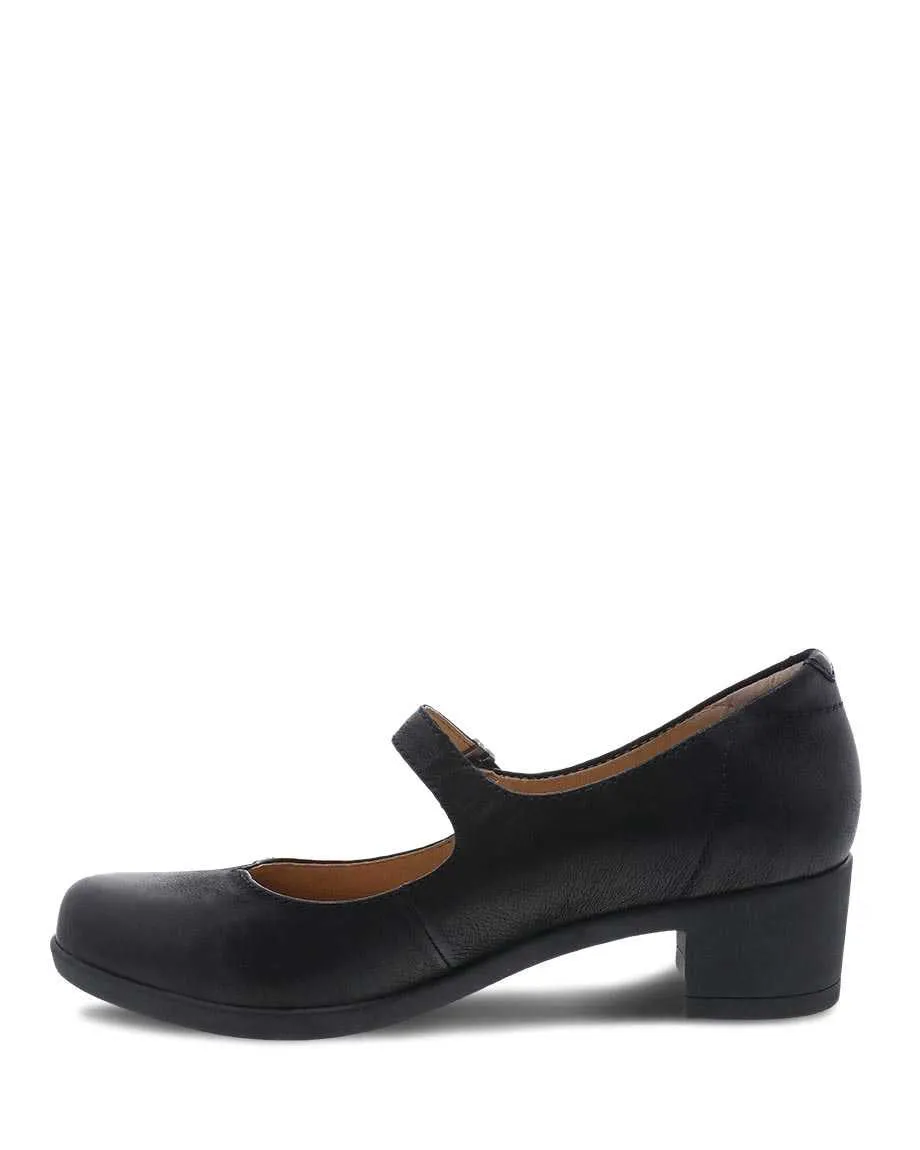 Dansko Women's Callista - Black Burnished Nubuck