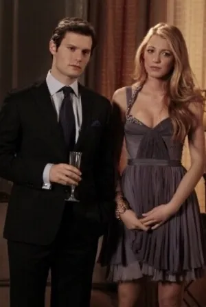 Dark grey Blake Lively Sequins Ruched Dress Short Prom Serena Van der Woodsen Gossip Girl