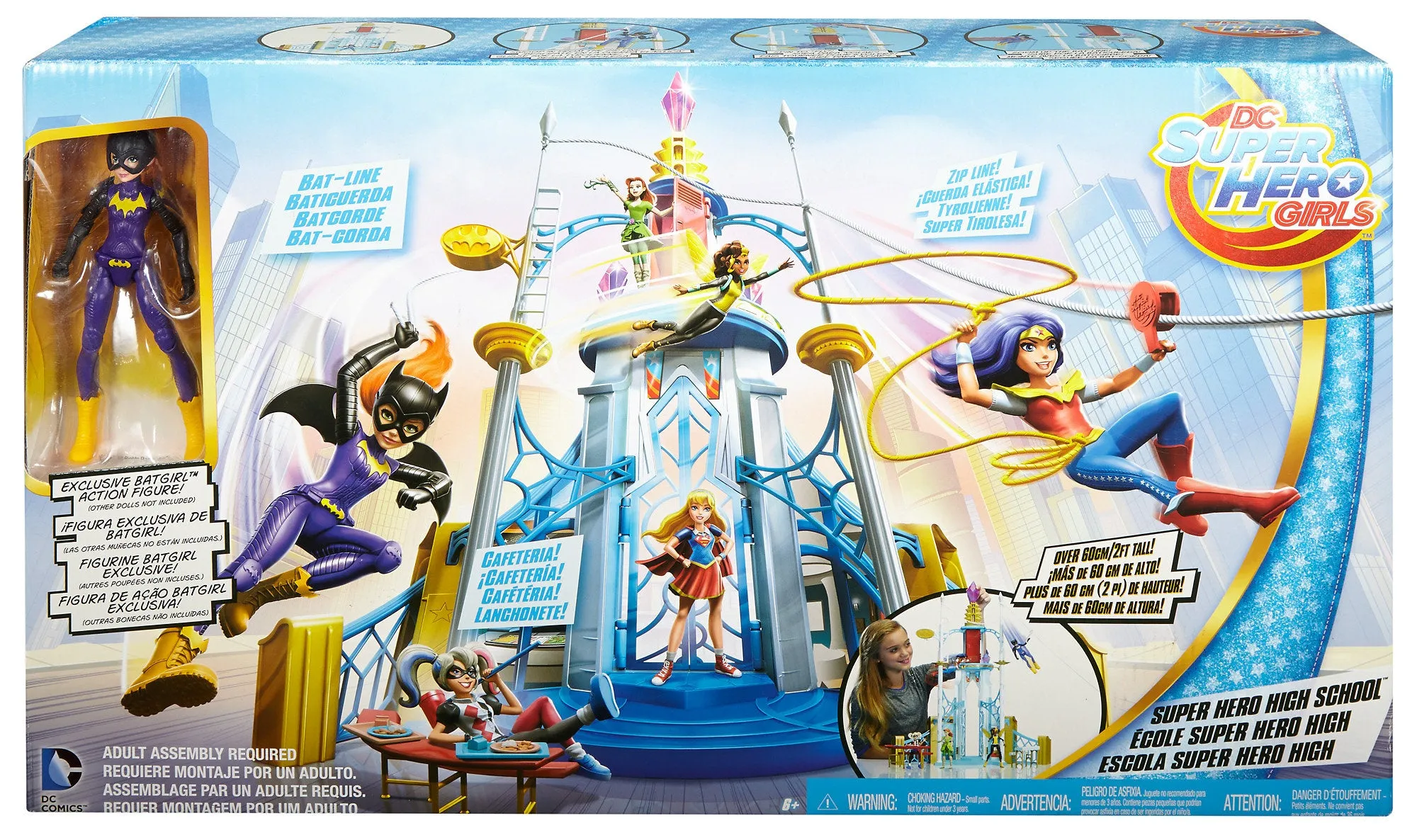 DC Super Hero Girls Super Hero High School Playset