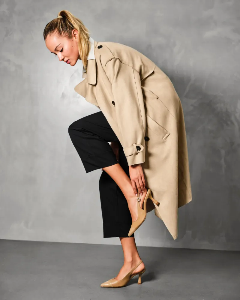 (Delivery Mid-May) - Lucia Tan Slingback