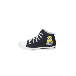Despicable Me Minion Print Sneakers Black Colour For Kids