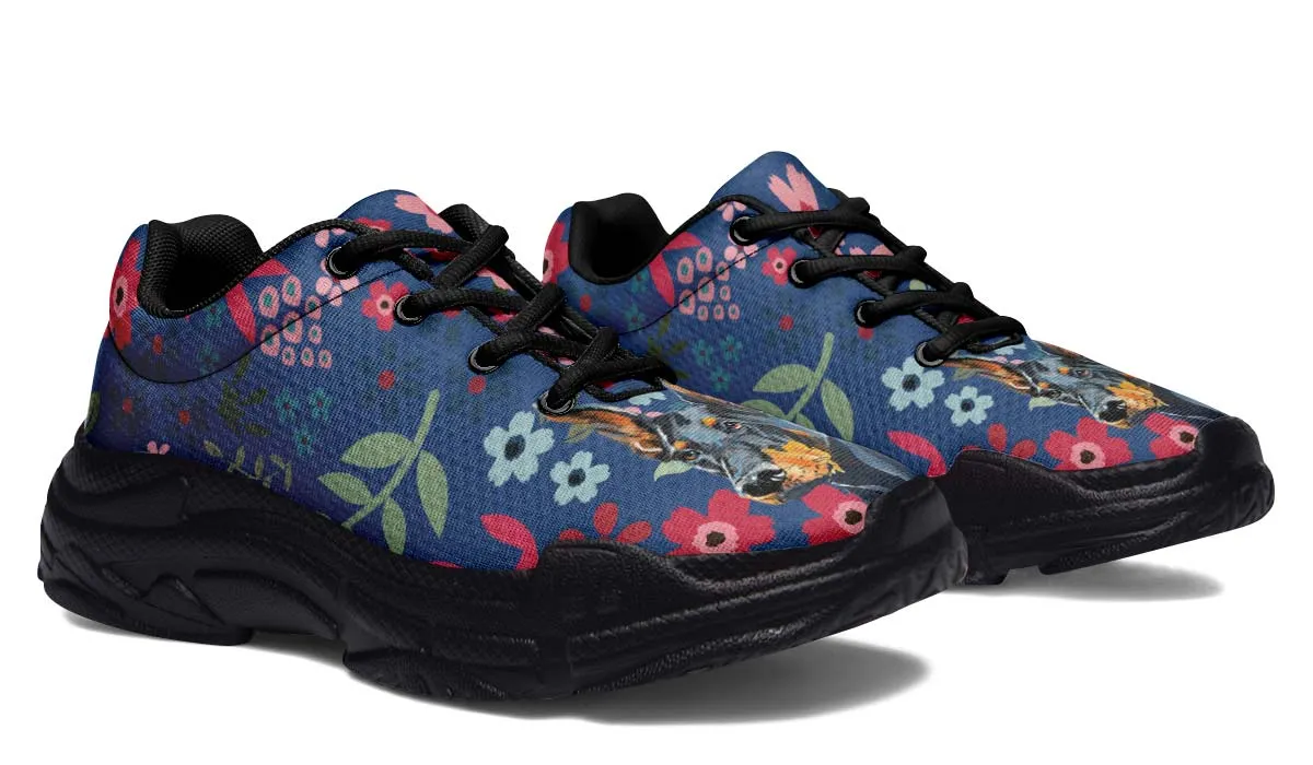 Doberman Sweetheart Chunky Sneakers