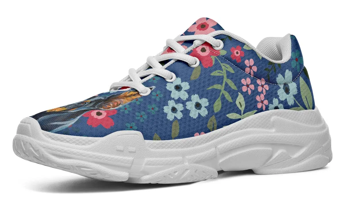Doberman Sweetheart Chunky Sneakers