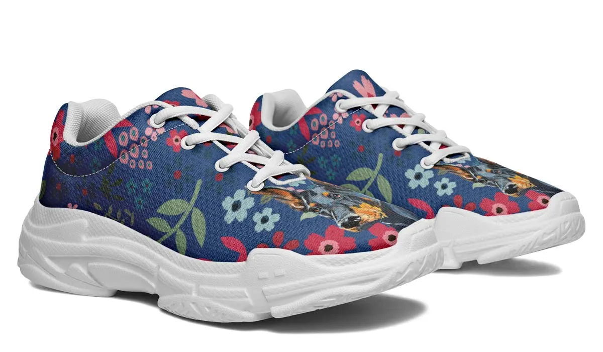 Doberman Sweetheart Chunky Sneakers